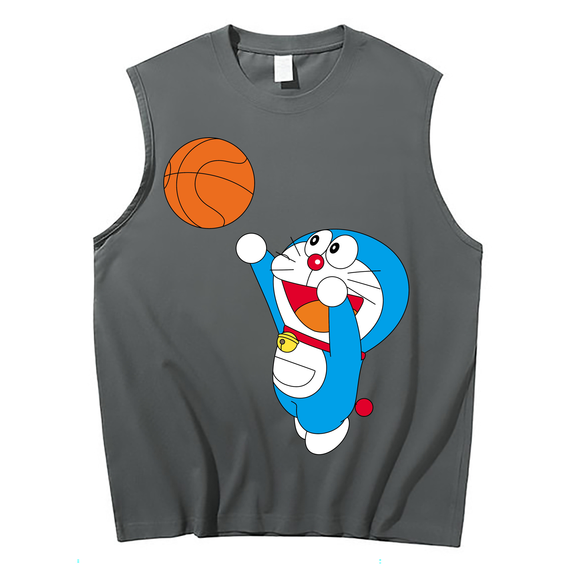 （画像用） ドラえもん Doraemon コットン100％タンクトップ（フロントプリント）